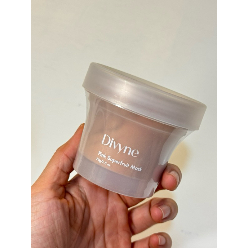 Divyne pink superfruit mask ของใหม่ ซีล