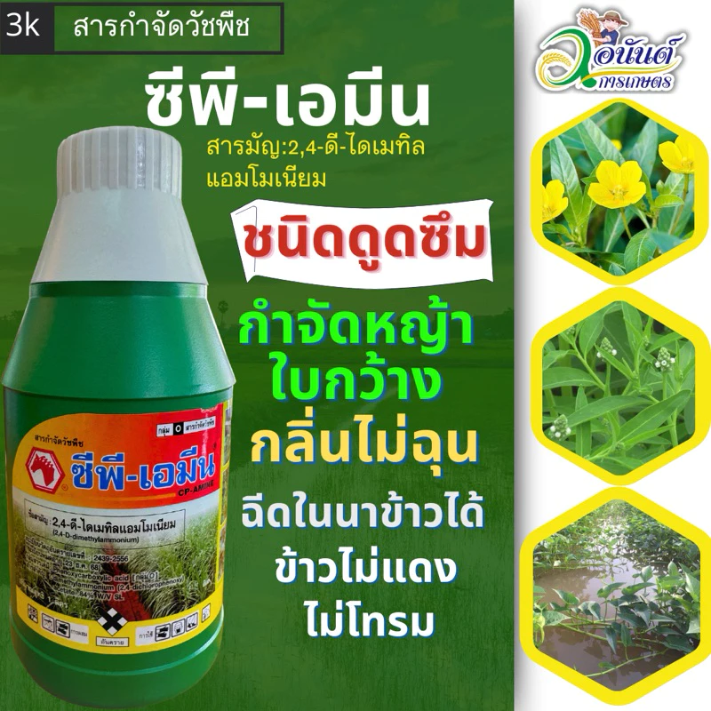 ซีพีเอมีน 2,4-ดี-ไดเมทิลแอมโมเนียม บริษัท ครอปโพรเทคชั่น