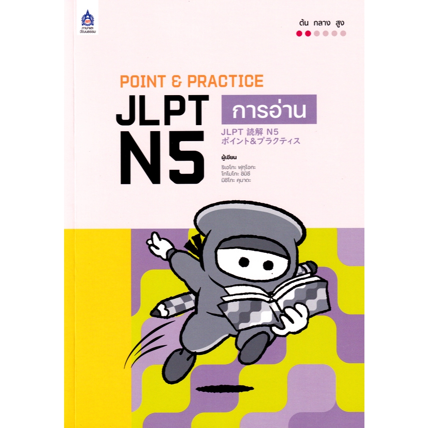 Chulabook|c111|หนังสือ|POINT & PRACTICE JLPT N5 การอ่าน