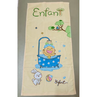 💕Enfant (อองฟองต์) ผ้าเช็ดผม ขนาด 15x30 นิ้ว สินค้าหลุดQC ตำหนิ