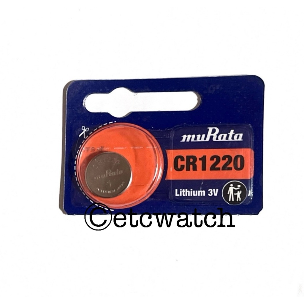 ถ่านกระดุม Murata CR1220 ถ่านรีโมท 1 ก้อน