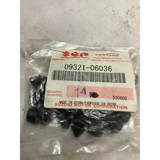 ยางรองป้ายทะเบียน แท้ศูนย์ SUZUKI RC80 RC100 Sprinter 09321-…