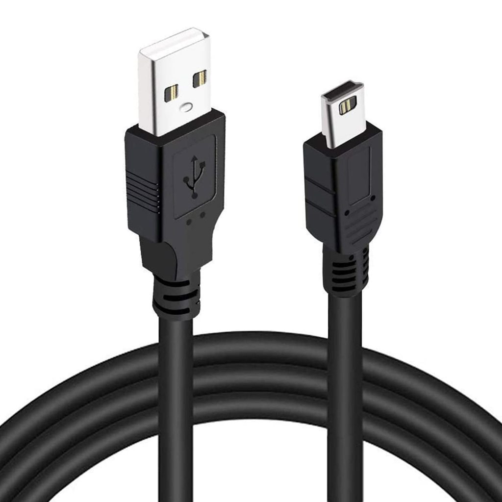 AUKKI สายชาร์จไฟมินิยูเอสบี สายชาร์จเร็ว Mini USB ยาว 1เมตร V3 Mini USB Charging Cable