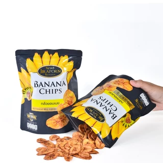 จิราพร กล้วยอบเนย หวานหอมเนย กรุบกรอบ (ขนาด 80g.) - JIRAPORNFOOD