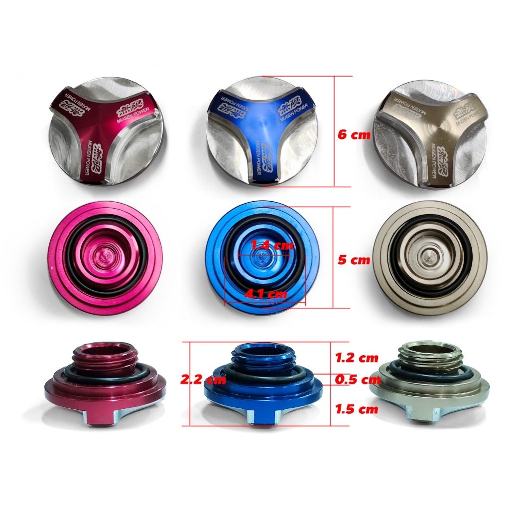 ฝาน้ำมันเครื่องทรงHKS สำหรับใส่รถHONDA