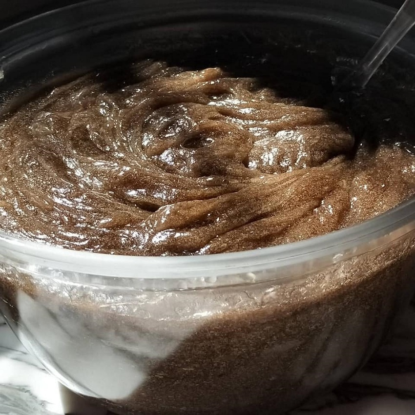 Moroccan Black Soap สบู่ดำโมร็อกโค กลิ่นยูคาลิปตัส จากน้ำมันมะกอกบริสุทธิ์ 100% ผสมเนื้อมะกอกดำ - รูปที่ 5