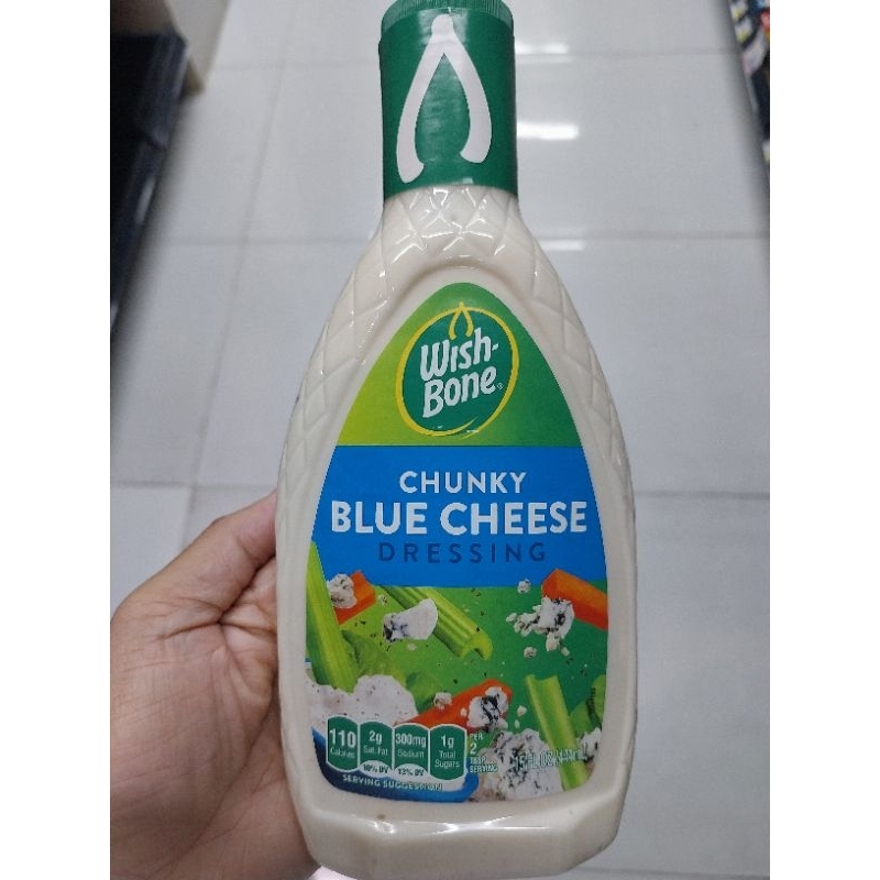 CHUNKY BLUE CHEESE DRESSING (WISH BONE BRAND)444 ML.