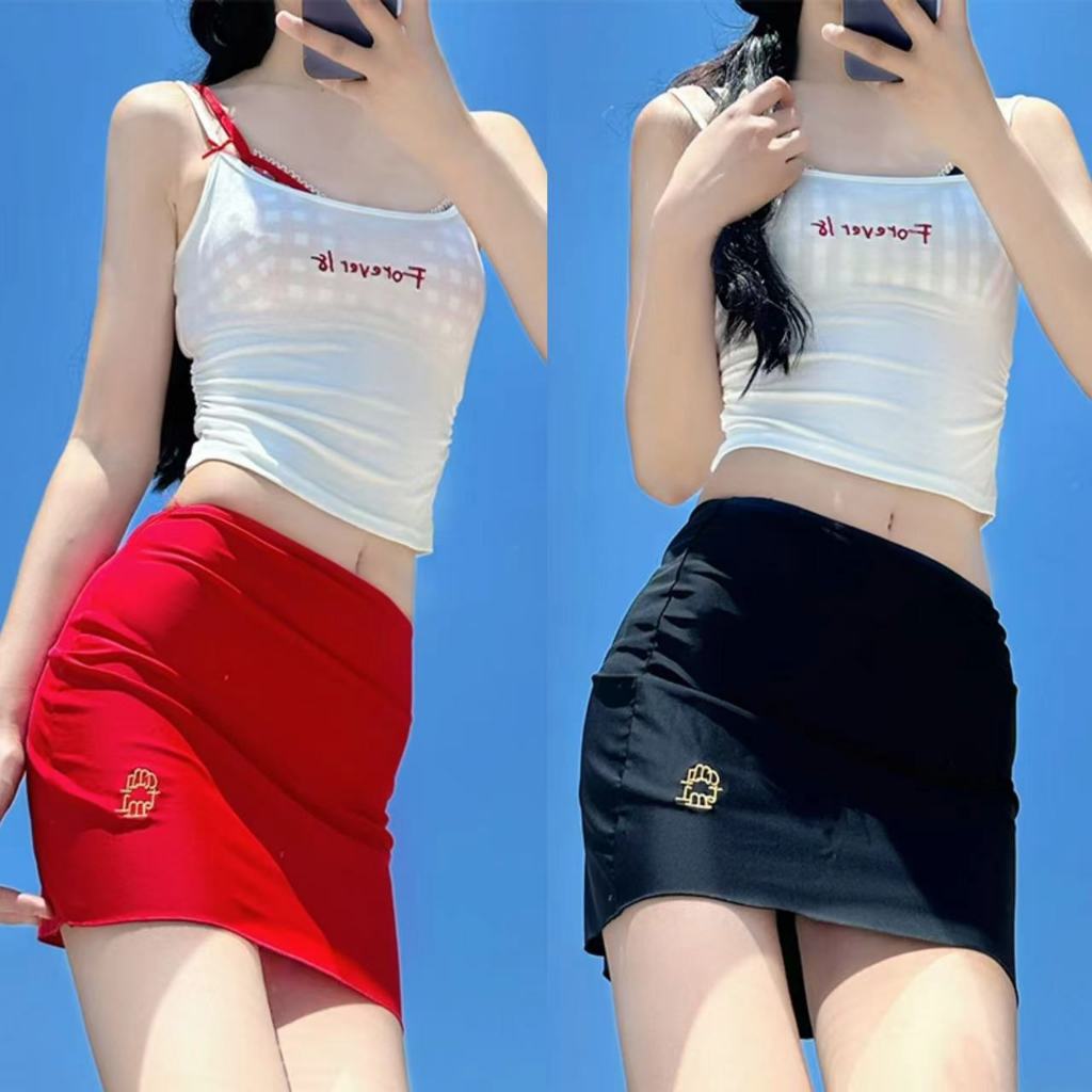 👙beachgirl👙กระโปรง น่ารัก แฟชั่น ผ้าแห้งเร็ว ส่งไวจากไทย #0375