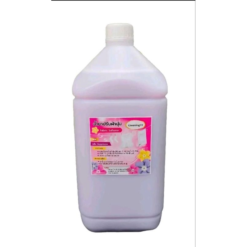 น้ำยาปรับผ้านุ่ม Cleaning 77 กลิ่นหอม ขนาด 3.8 ลิตร