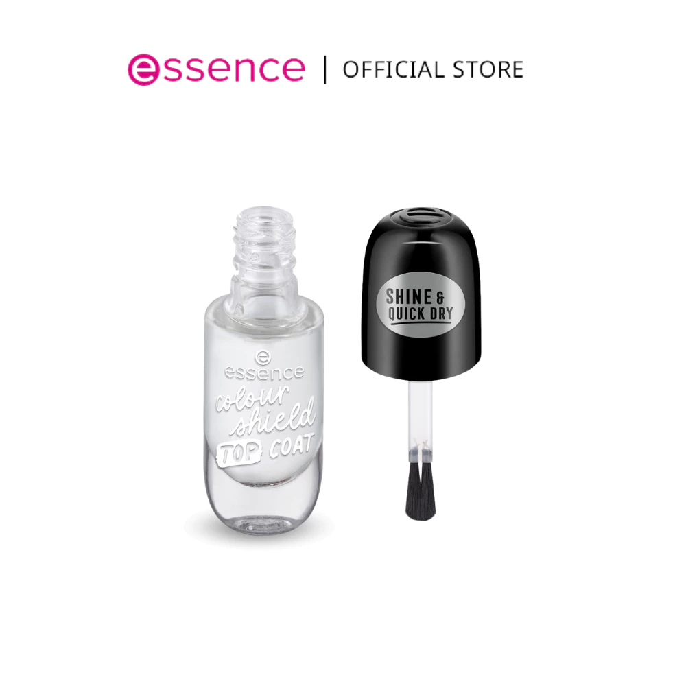 essence เอสเซนส์ colour shield TOP COAT ท็อปโค้ท น้ำยาเคลือบเล็บ