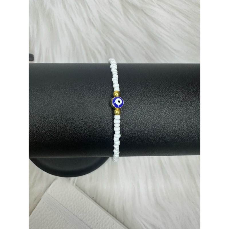 📌มูมาแล้ว  สร้อยข้อมือ Evil Eye 🧿 เครื่องรางของแท้จากตุรกี สายโซ่ปรับขนาดได้ - รูปที่ 5