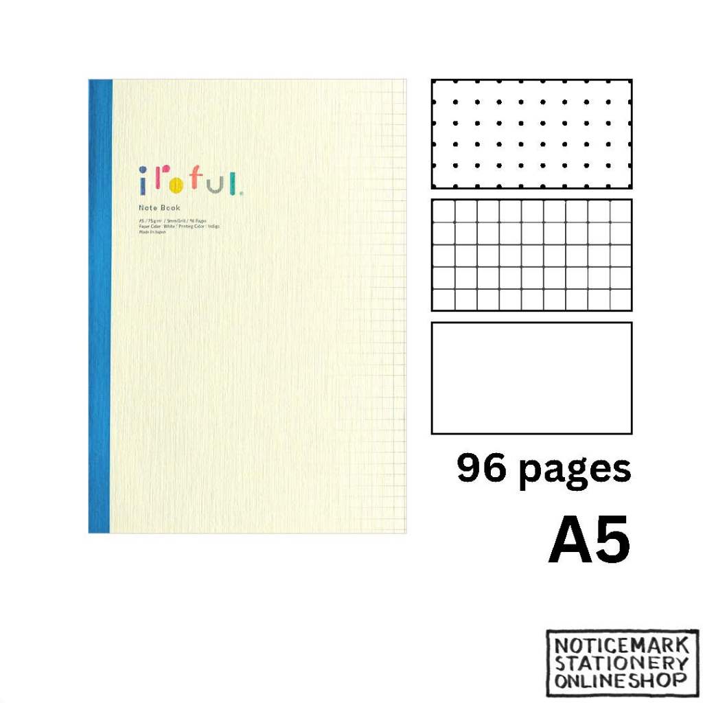 Sakae TP Iroful Notebook - A5 - White - 96 Pages