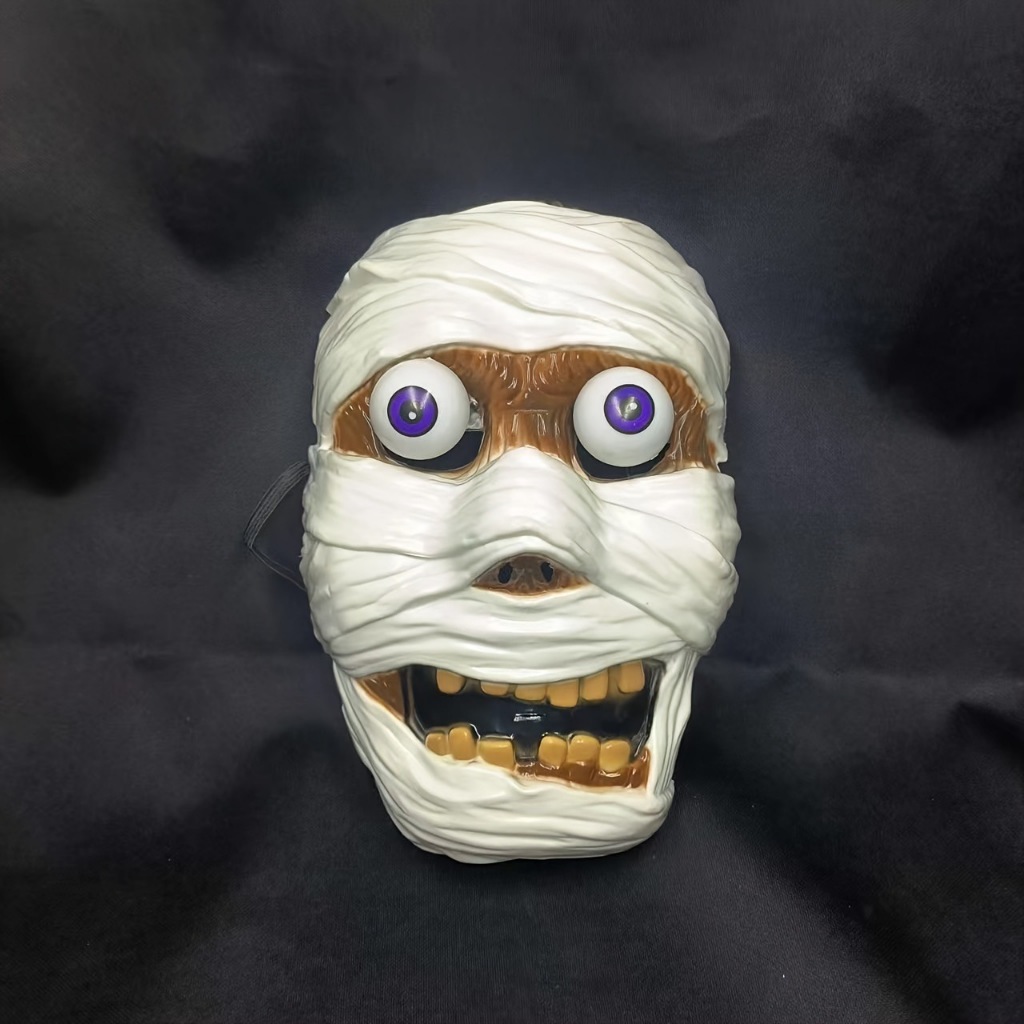 หน้ากากมัมมี่ ผี พันผ้าก๊อตซ์ ตาโบ๋ หน้ากากแฟนซี ปาร์ตี้ฮาโลวีน Mummy Mask Ghost Party Halloween