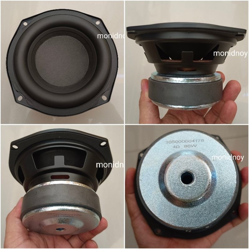 ดอกซับ 5.25"  HK 80W 2โอม และ 4โอม  Original  ลำโพงเสียงเบส เสียงดี