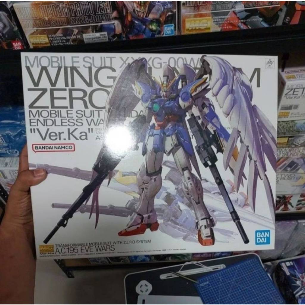 🟢🟢 ( พร้อมส่ง ) MG 1/100 VER.KA WING ZERO GUNDAM - BANDAI -