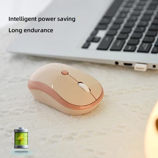 (เมาส์ปุ่มเงียบ)MOFii M5DM Bluetooth + 2.4Ghz Dual Mode Mouseเม้าส์สองระบบ รูปทรงพอดีมือ สีน่ารัก