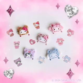 🌸[พร้อมส่ง] กิ๊บSanrio Leopard Kitty กิ๊บเสือ คิตตี้ กิ๊บซานริโอ้ ลายเสื้อนุ่มนิ่ม สวย น่ารัก ของแท้