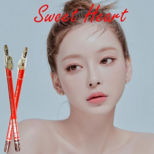 ดินสอเขียนคิ้ว Sweet Heart ดินสอเขียนคิ้ว สวีทฮาร์ท พร้อมกบเหลา ดินสอเขียนคิ้วพร้อมกบ เหลาง่ายไม่เปราะ สีสันติดทนนานตลอด