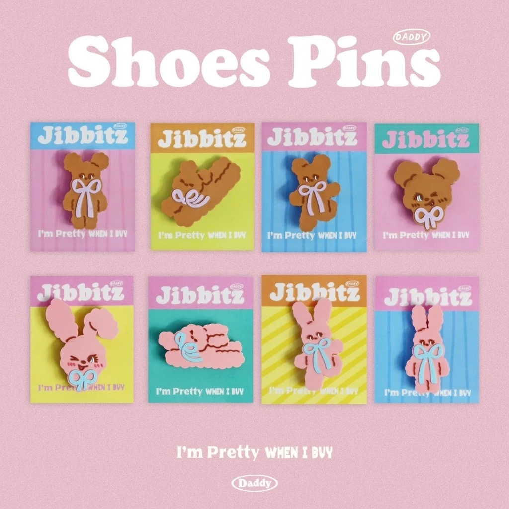 DADDY | Daddy Shoes Pin ตัวติดรองเท้า สำหรับตกแต่งรองเท้า สุดน่ารัก