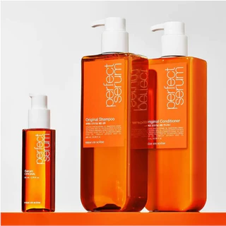 Mise En Scene Perfect Serum Shampoo,Conditioner 530 ml EXP:2028