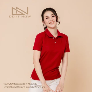 🔥สีแดงสด🔥(หญิง) เสื้อโปโล By Doitnow สินค้าคุณภาพ จากแห่งผลิตโดยตรง!!7