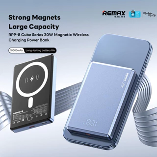 [ CCC ] Remax Wireless Power Bank 10000mAh (RPP-109) - แบตสำรอง ไร้สาย type-c output ชาร์จเร็ว