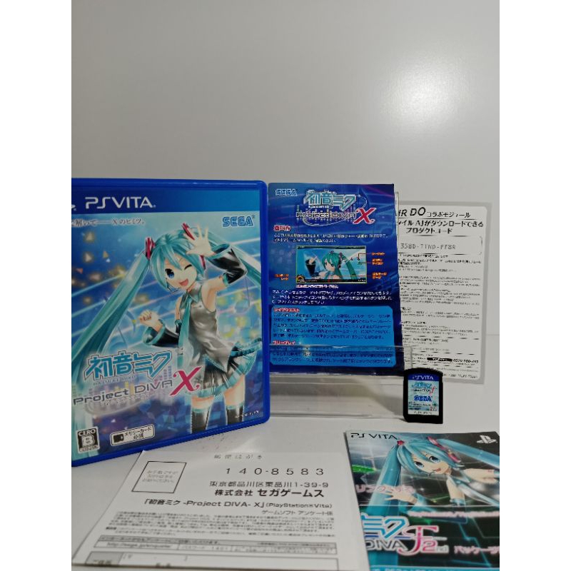 แผ่นเกมส์ Ps Vita - Hatsune Miku : Project Diva X (Ps Vita) (ญี่ปุ่น)