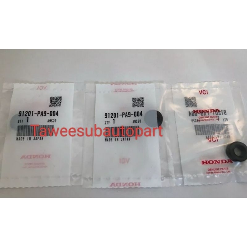 ซีลคันเร่งเกียร์ออโต้แท้ HONDA ACCORD'90 CIVIC'92 ขนาด 9-18-7 91201-PA9-004 ซีลแกนเกียร์ ซีลแกนจานจ่