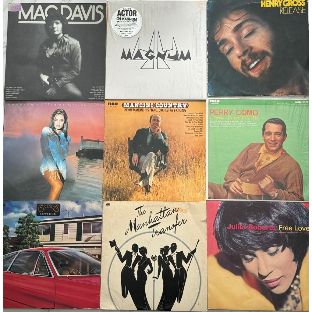 LP แผ่นเสียงไวนิล (เพลงสากล) ขนาด 12 นิ้ว แบบสุ่ม10แผ่น สุดคุ้มคลาสสิก E2-1