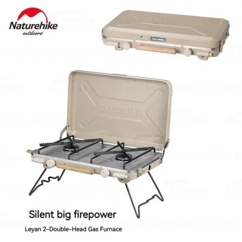 เตาแก๊ส 2 หัว Naturehike Dual-Head Gas Stove