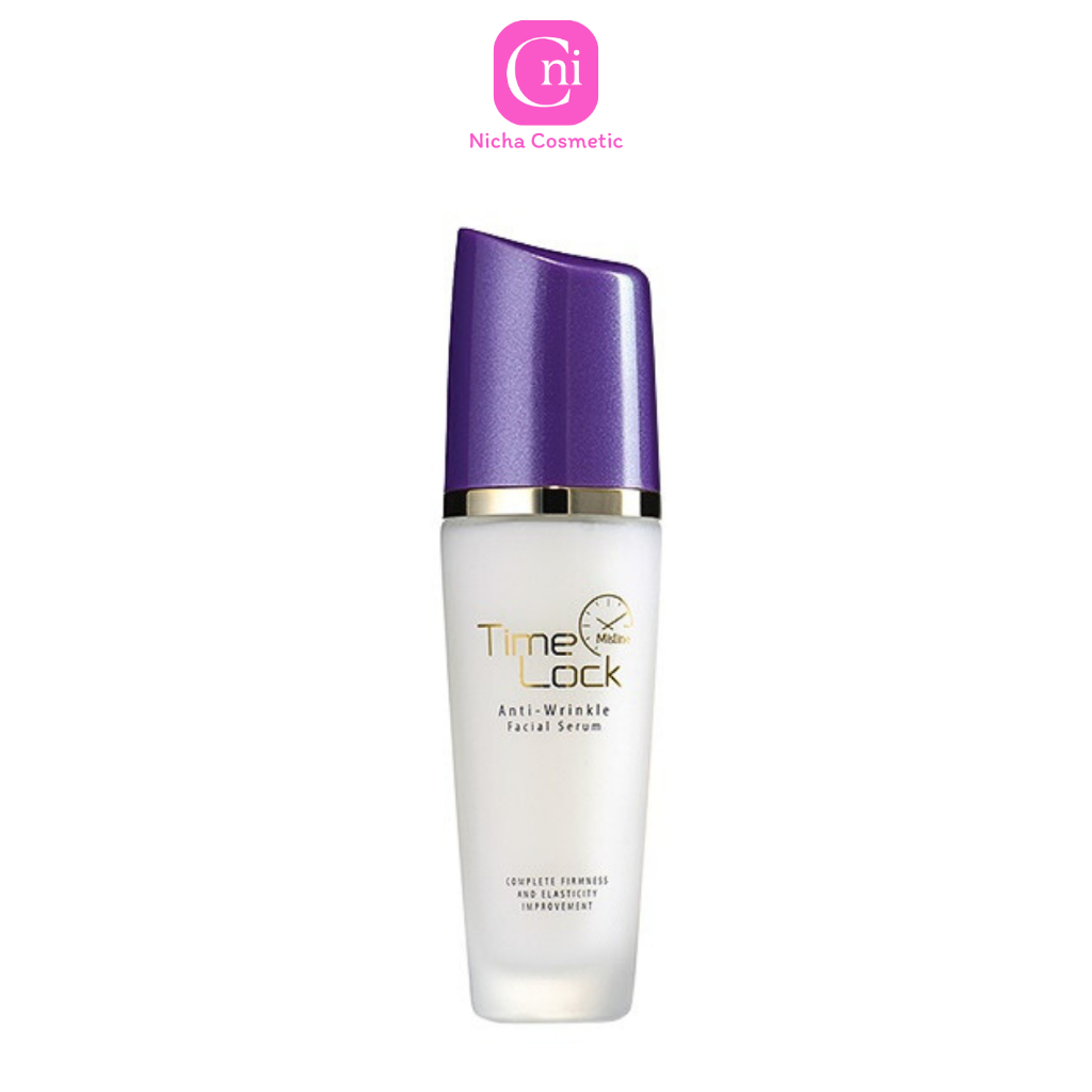 มิสทิน ไทม์ล็อค แอนตี้ ริงเคิล เซรั่ม บำรุงผิวหน้า ลดเลือนริ้วรอย Mistine Time Lock Anti-Wrinkle Serum 35 ml.