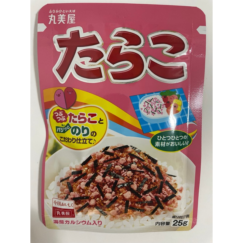 ผงโรยข้าว มารุมิยะ ไข่ปลาคอด ฟุริคาเกะ 25กรัม