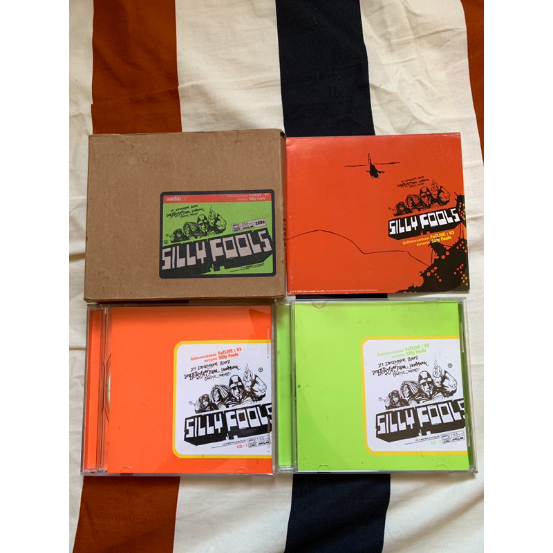 CD audio คอนเสิร์ต SILLY_FOOLS Fatlive v3