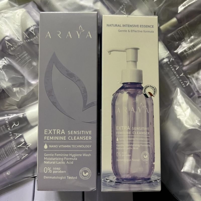 สบู่เกลวอนามัย อารยา ของแท้ Araya feminine lady care original 200ml ขวดใหญ่สุด พร้อมส่งไว