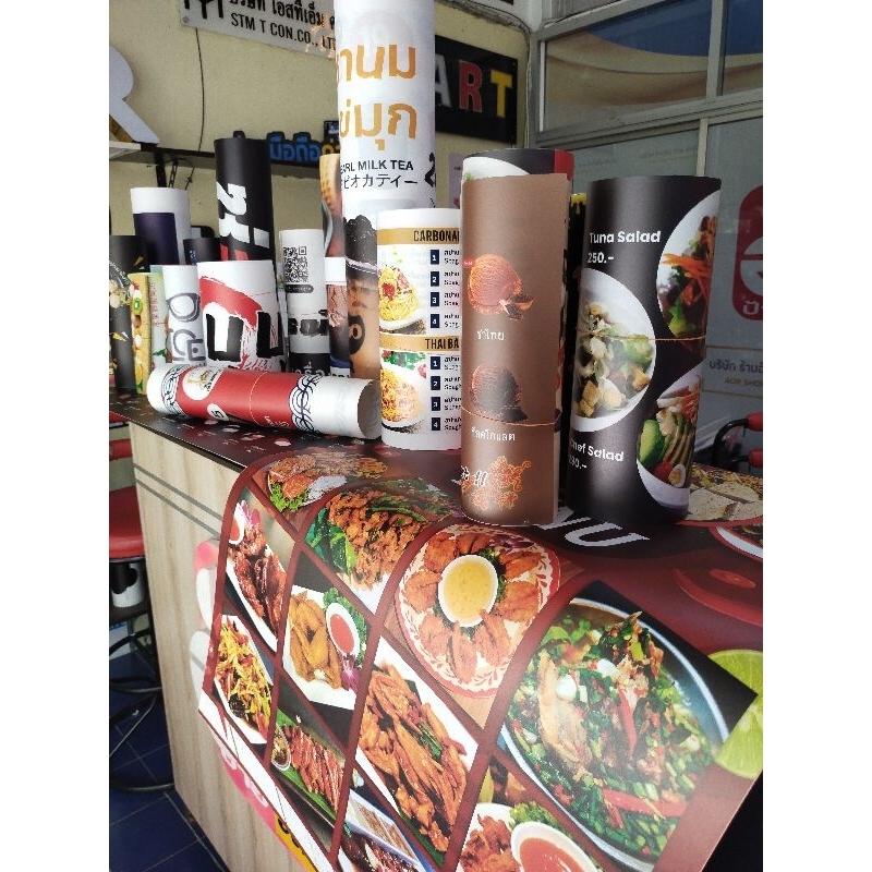 Backlit Film สำหรับตู้ไฟ Slim lightBox ฟิล์มป้ายไฟ  (ลูกค้ามีไฟล์แล้ว ส่งไฟล์งานให้ตรวจเช็คก่อนกดสั่