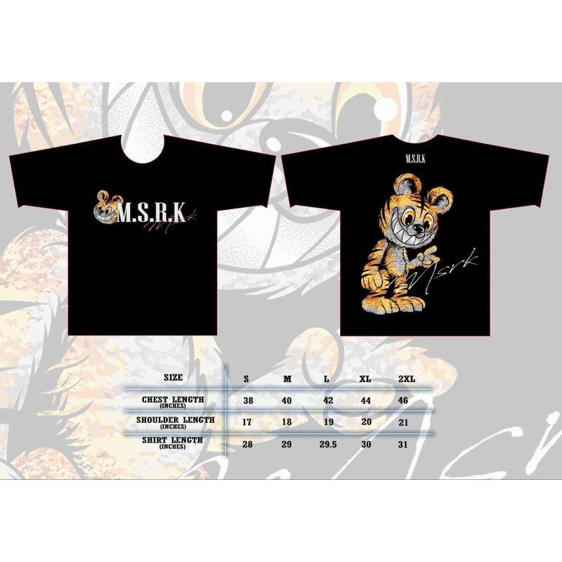 เสื้อMSRK V.2 (เรืองแสง) เสื้อไม่สุดหรอกครับ แท้100%เสื้อMsrk