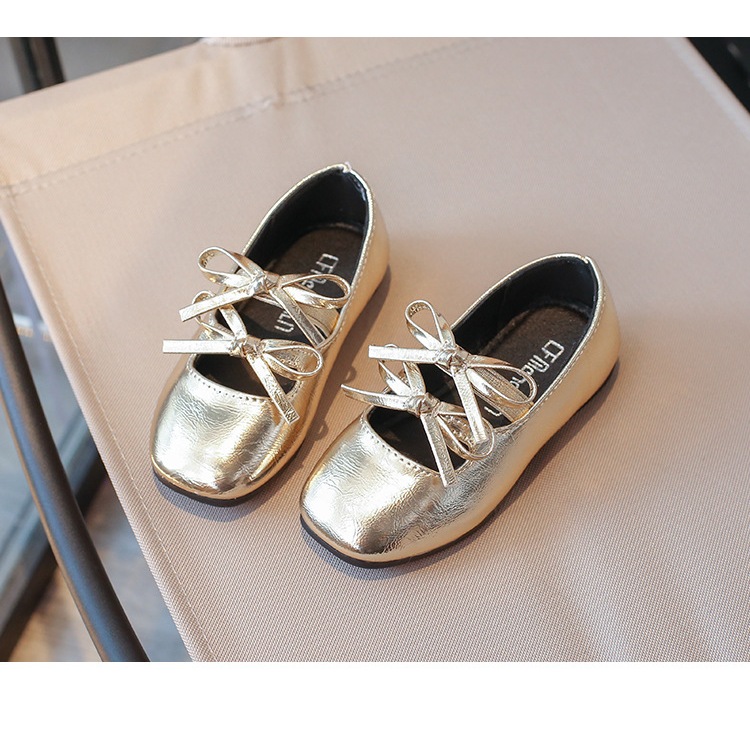 KIDSZONE รองเท้าคัทชูแบบสวมเด็กผู้หญิง สีพื้น รุ่นTI9818