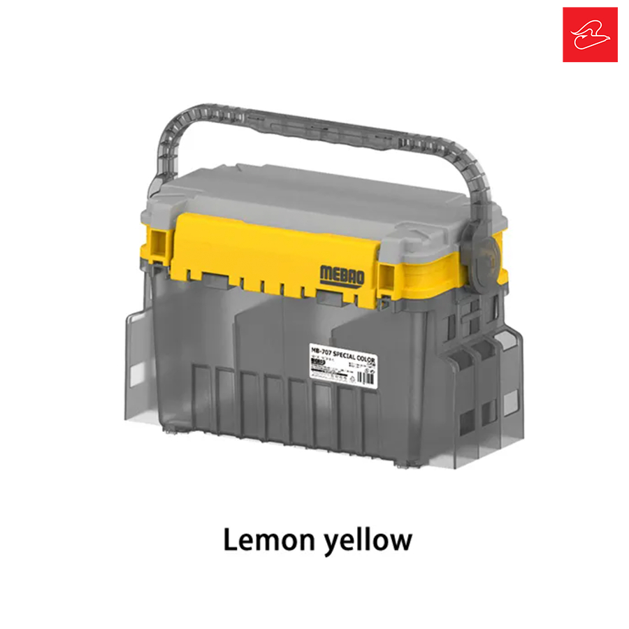 กล่อง Pro-Hunter x MEBAO รุ่น model MB-707 กว้าง 42 x ยาว 23 x สูง 28 cm มี 3 สีให้เลือก เขียว / เทาเหลือง / ฟ้าสาหร่าย