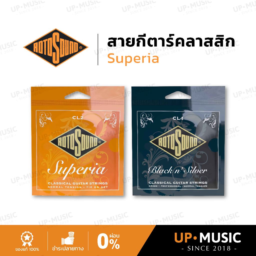 สายกีตาร์คลาสสิก Rotosound Superia