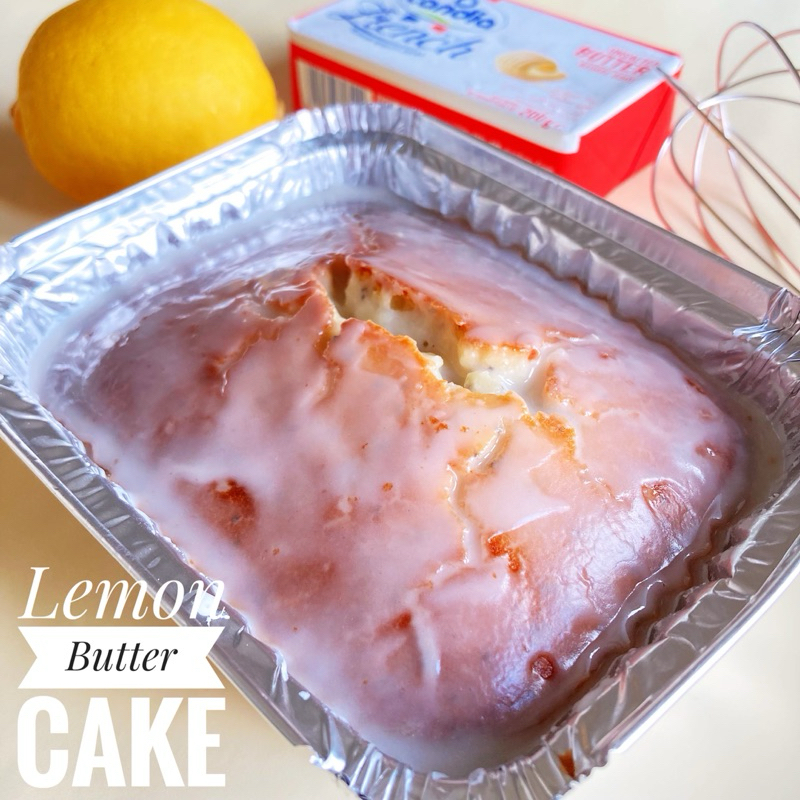 เลมอนป๊อปปี้ซีดบัตเตอร์เค้ก (Lemon Poppy Seed Butter Cake)