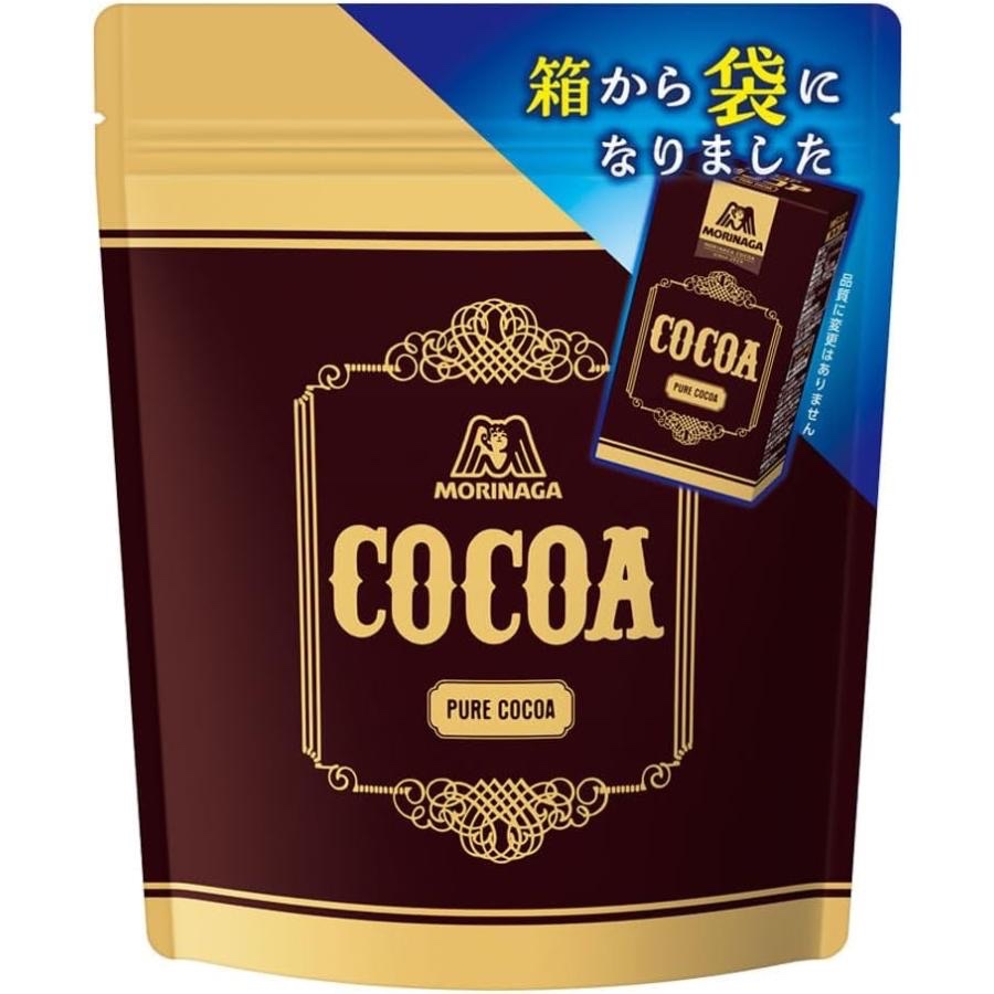 🍫💥แพคเกจใหม่💥พร้อมส่ง Morinaga Pure CoCoa ผงโกโก้ 100% สินค้านำเข้าจากญี่ปุ่น Made in Japan 🇯🇵