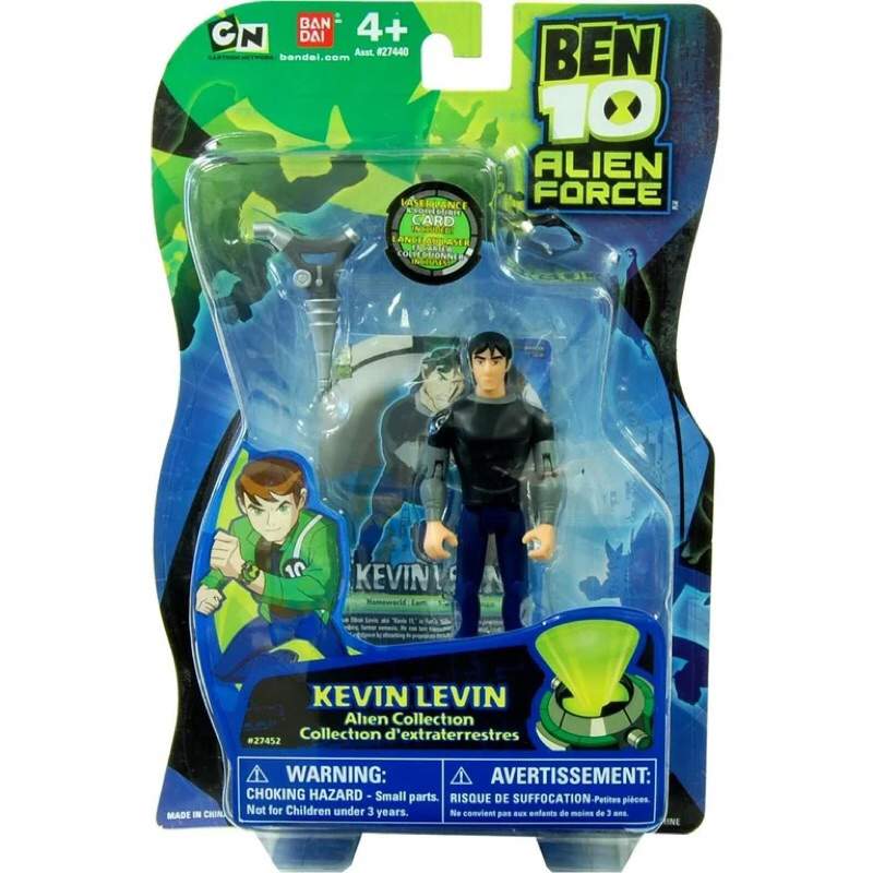 Ben 10 Alien Force Alien Collection Kevin Levin Action Figure #เบนเทน