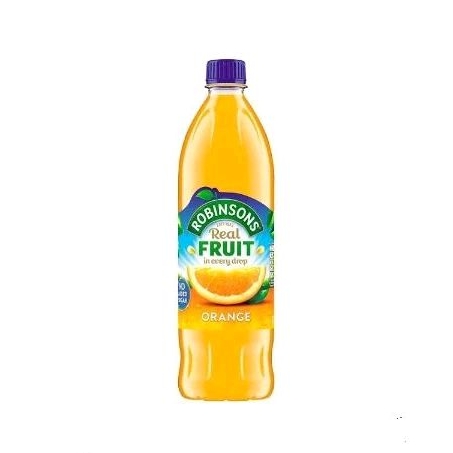 Robinsons Real fruit Orange No Added Sugar 1L โรบินสัน ผลไม้แท้รสส้มไม่เติมน้ำตาล 1 ลิตร
