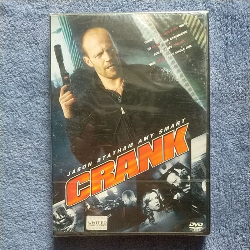 Dvd Crank คนโคม่า วิ่ง/คลั่ง/ฆ่า (แผ่นแท้100%)