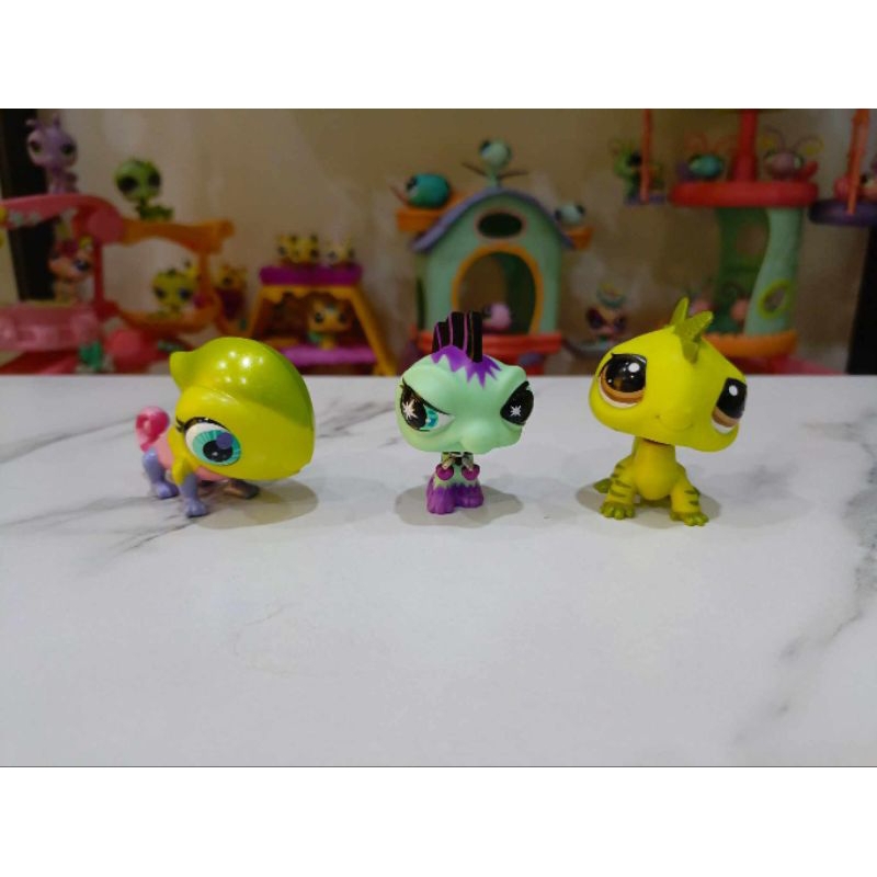 กิ้งก่า Lps ตัวเล่น lps ของแท้ #littlest pet shop#lps