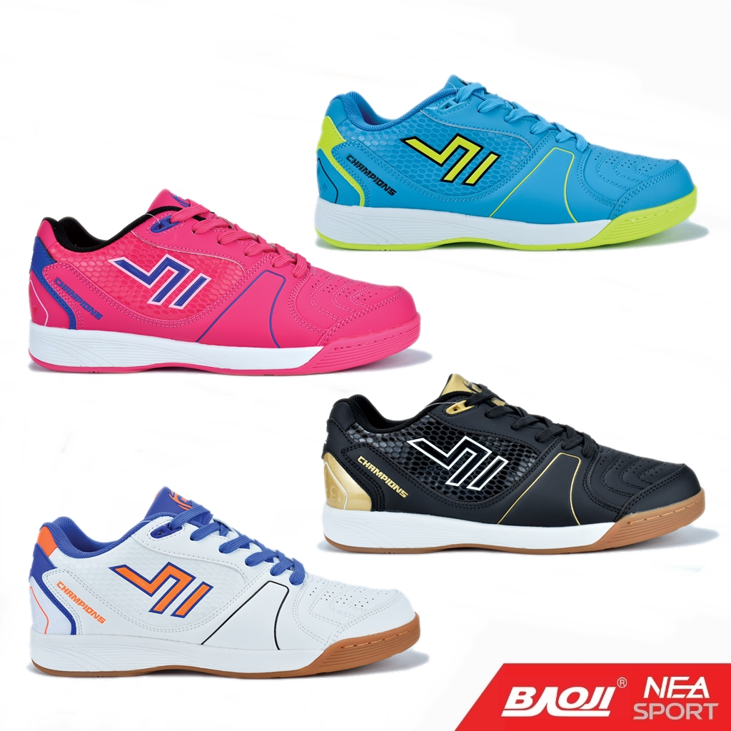 [ลด20% เก็บโค้ด 20XTRA1000] Baoji 741 FUTSAL รองเท้าฟุตซอล ใส่ได้ทั้งชายหญิง บาโอจิ แท้