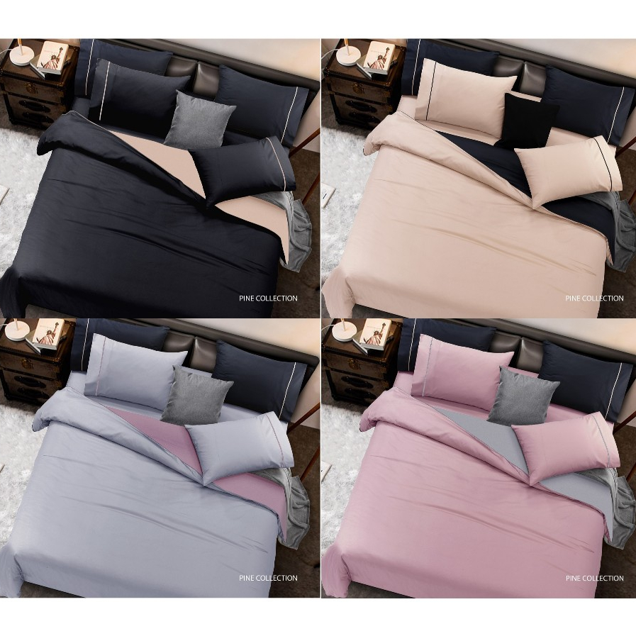 SANTAS ชุดเครื่องนอน ดีไซน์  PINE COLLECTION   7 ชิ้น ทอ 350 เส้นด้าย