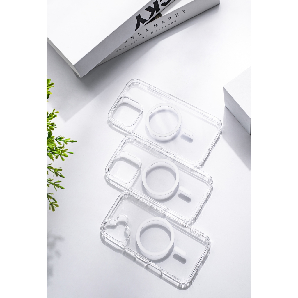 DECON DC01 Case AntiYellow Mag เคสสำหรับiphone 16 / 16Pro / 16Promax เคสใส ชาร์จแม่เหล็ก (THพร้อมส่ง