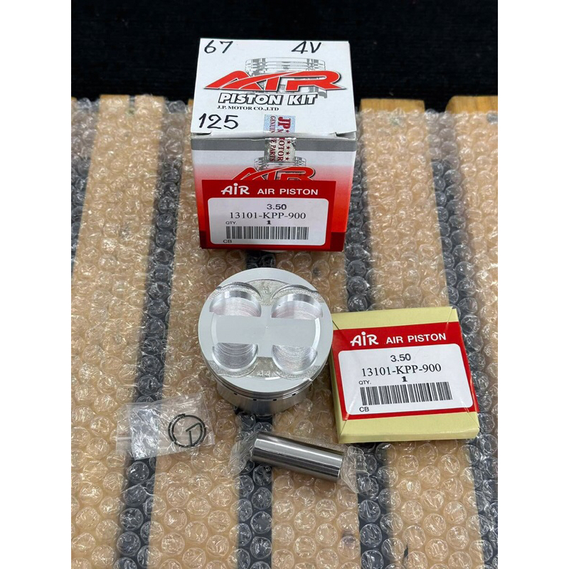 ลูกสูบ67/4วาล์วสลัก15มิลลูกสูบCBRขนาด67มิลสลัก15มิลพร้อมปาดหลบวาว4วาวขนาด22-25มิล