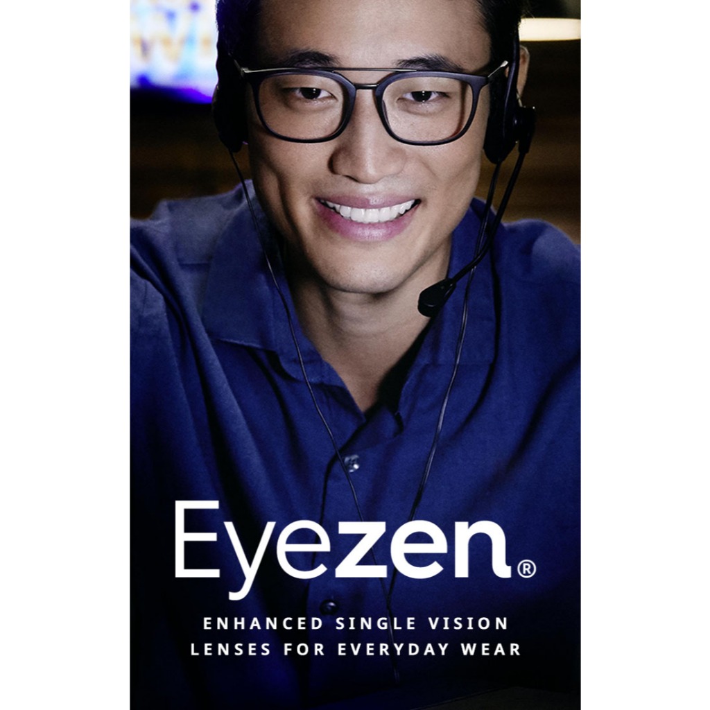 เลนส์ Essilor แท้💯%  Essilor Eyezen BLUE UV CAPTURE *ฟรีแว่นตาและของแถมเต็ม*
